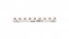 Szyna łączeniowa 1P 63A 10mm2 widełkowa (9 mod.+HI) EVG-1PHAS/9MODUL/HI 215656